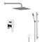 Chrome Shower System with 8